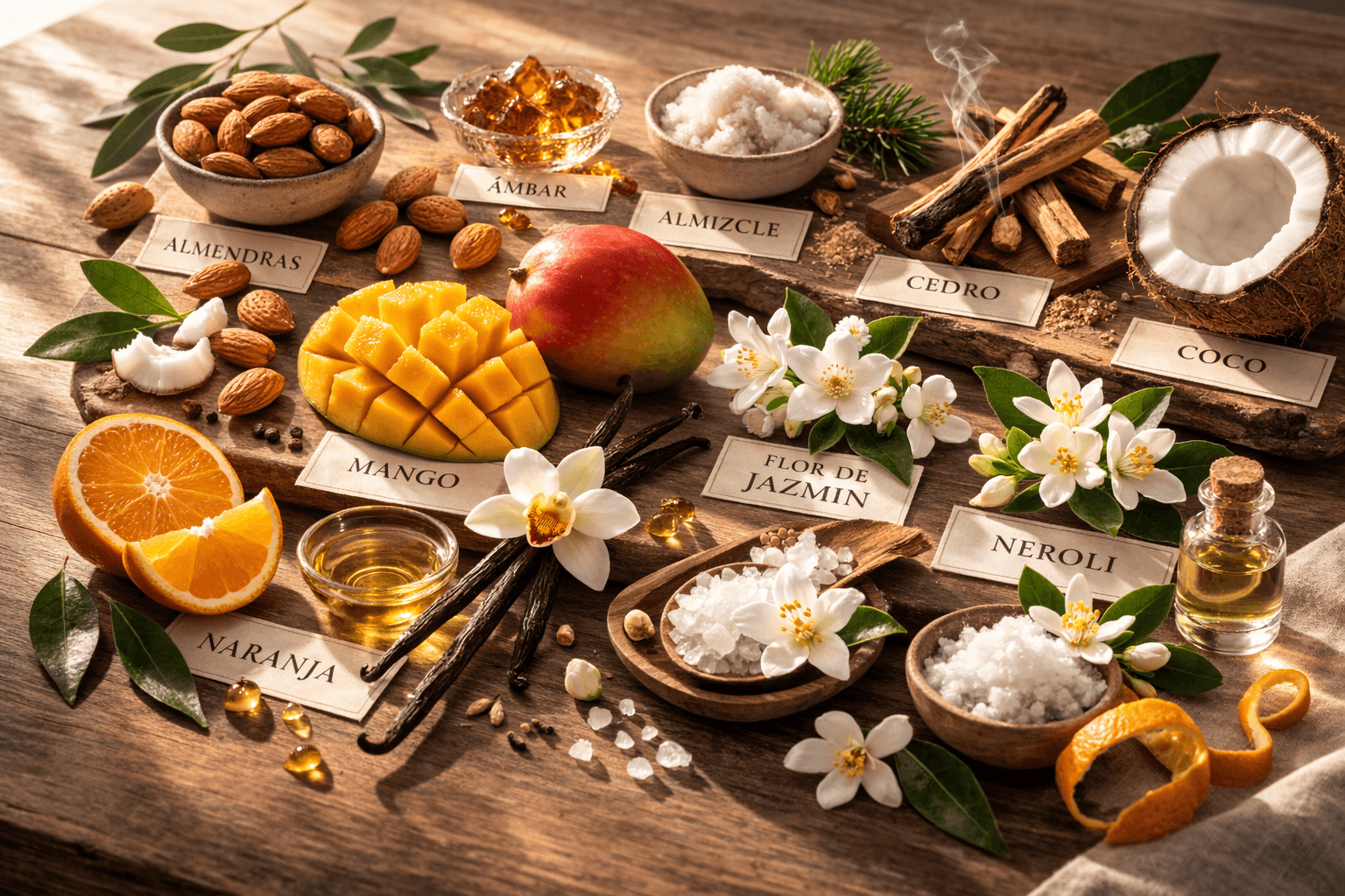 Experiencia de creación de perfume Dunaris